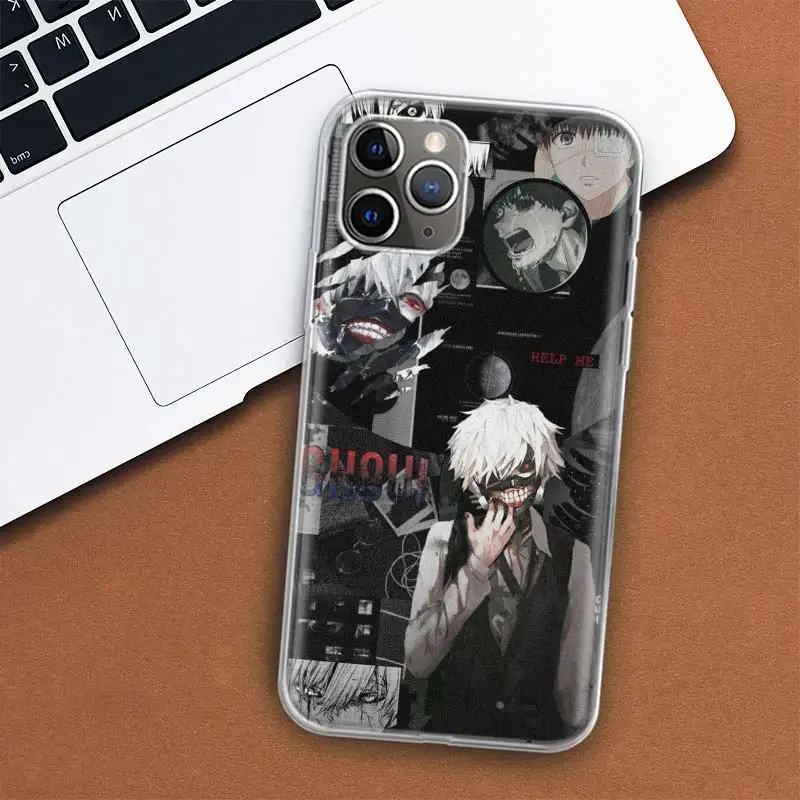 Аниме Токийский Гуль для iPhone 11 13 Pro Max 12 Mini Phone Case X XS XR 6 6S 8 7 Plus SE Apple 5 5S Fundas Cover Coque Capa |