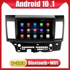 Автомобильный стерео-радиоприемник, 10,1 дюймов, Android 10,1, GPS-навигация, мультимедийный видеоплеер без DVD для Mitsubishi Lancer EX 2007-2019