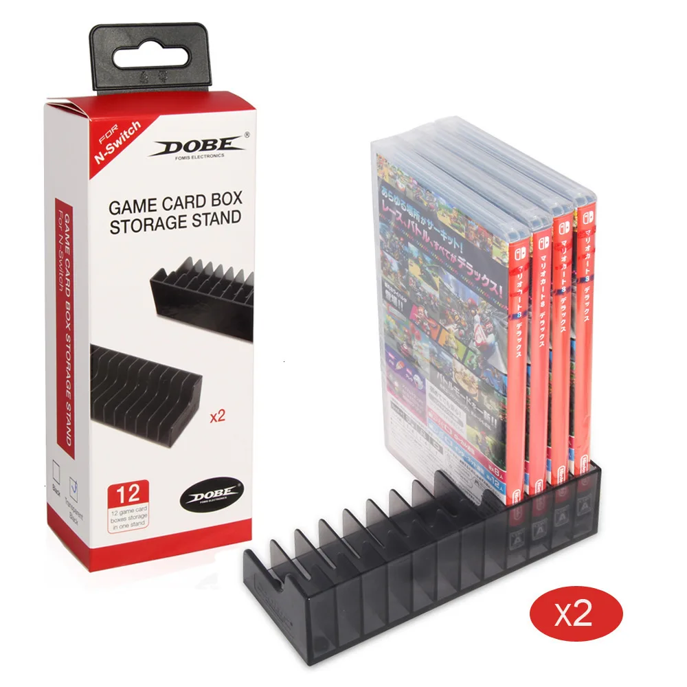 Nintendo Switch игровая Подставка для хранения посуды 2 шт. переключатель прозрачный