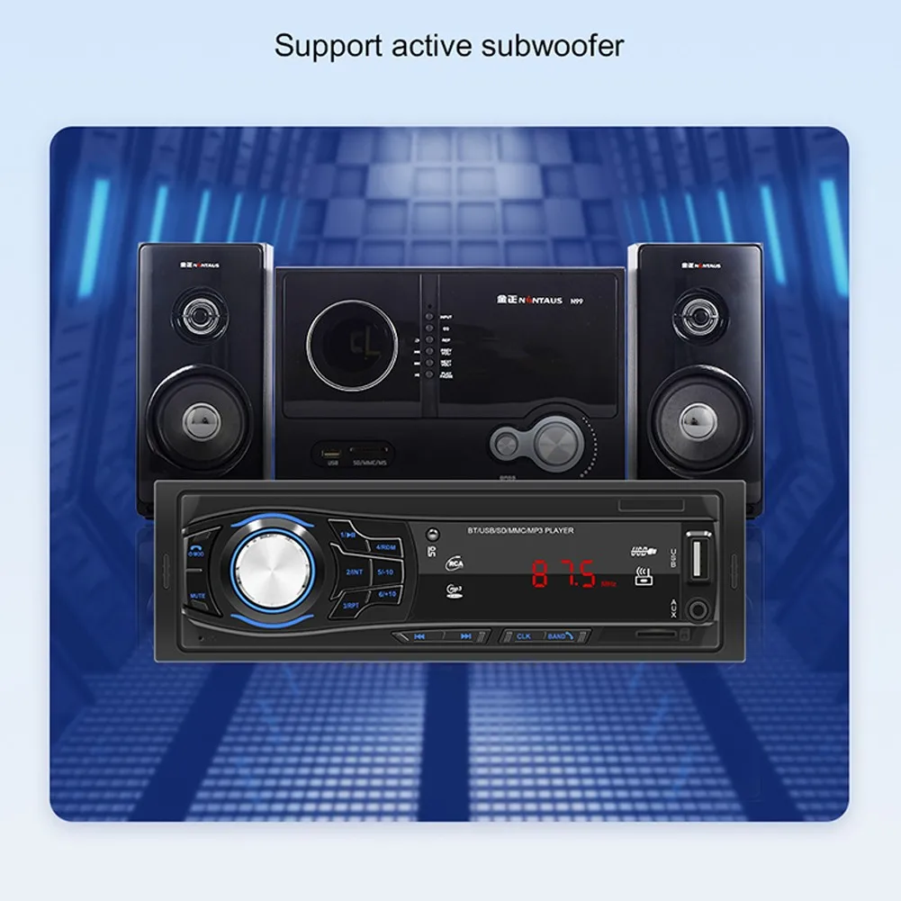 

Autoradio 1 Din Bluetooth Radio Car 12V JSD-520 SD AUX-IN MP3 Player FM USB Auto Stereo Audio Stereo In-dash Radio Coche