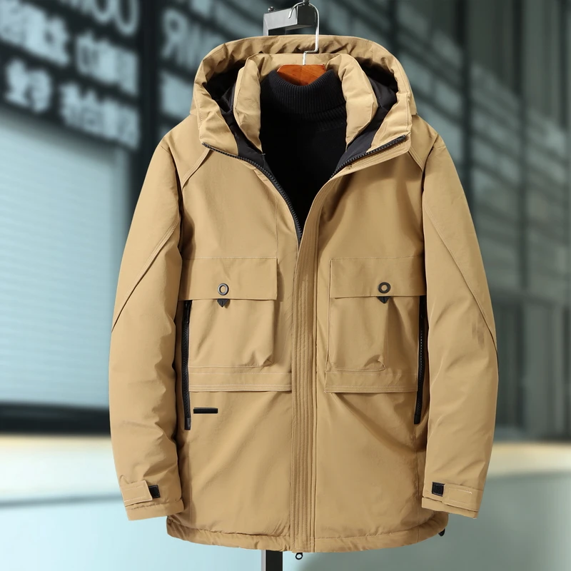 

Plus Size 10XL 9XL 8XL 7XL 2021 Hot Fashion Hooded Winter Coat Men Thick Warm Mens Winter Jacket Father's Gift Parka