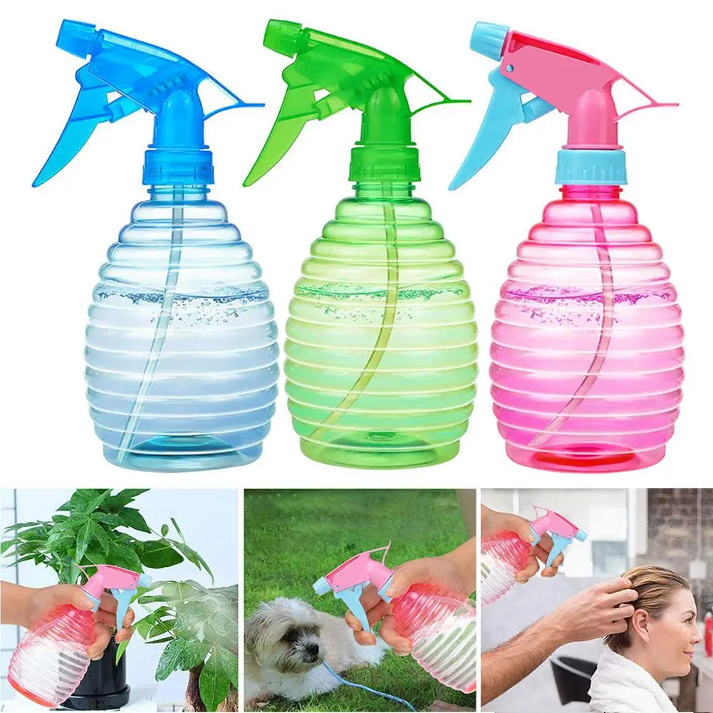 

Clear Empty Plant Growth Watering Hairdressing Hair Salon Trigger Spray Bottle Water Cans Garden Supplies лейка для цветов