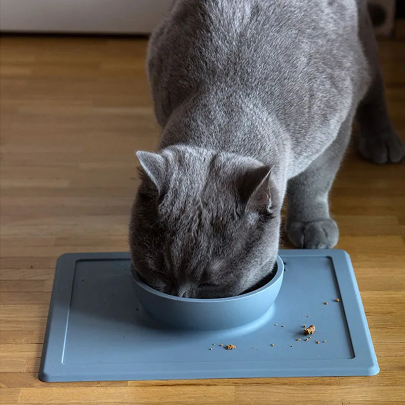 QQQPET коврик для еды домашних животных миска питья кормления собак собаки кошки