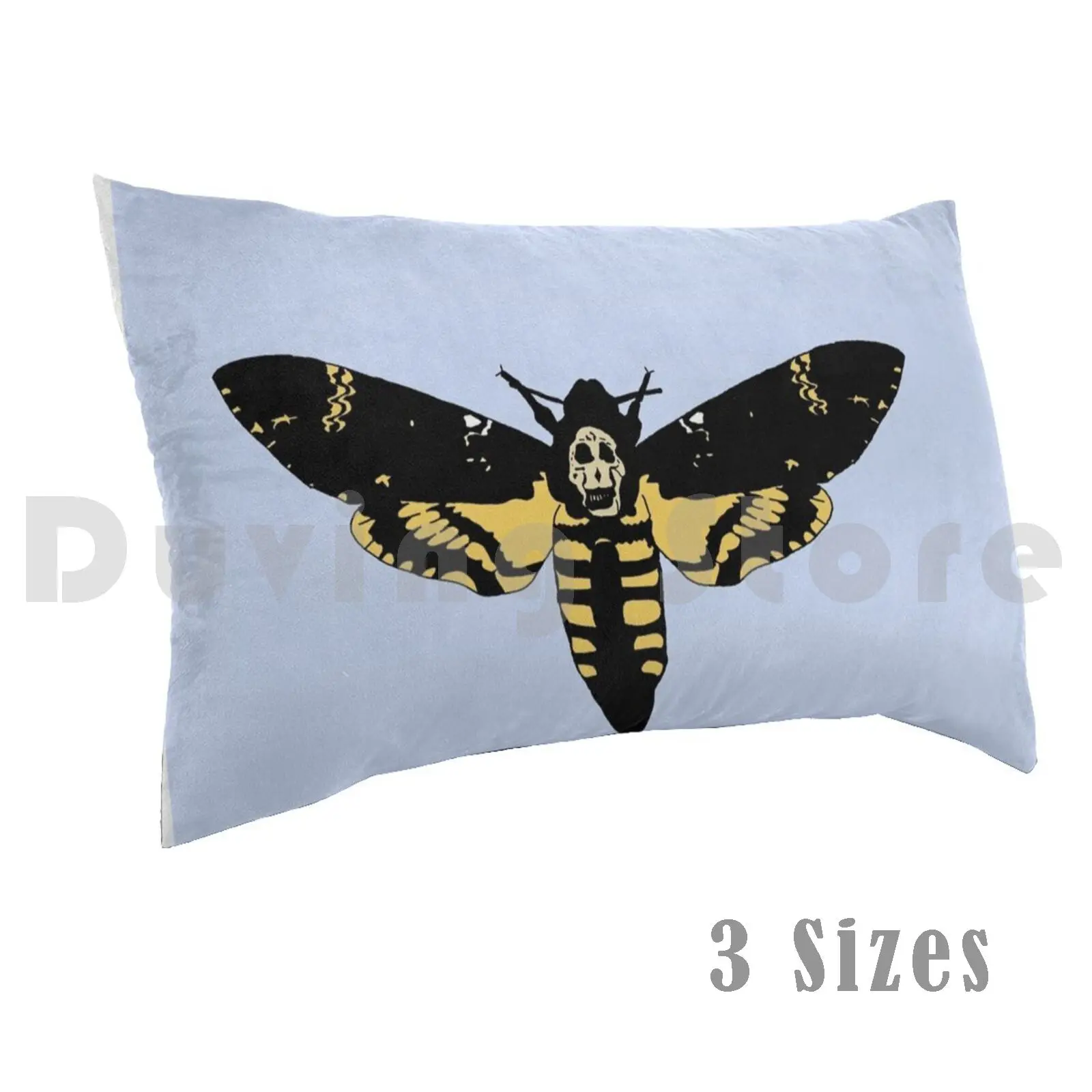 

Death's Head Hawk Moth Pillow Case Printed 50x75 Animal Animal Fur Pattern Moth Hawkmoth Hawk Moth Silence