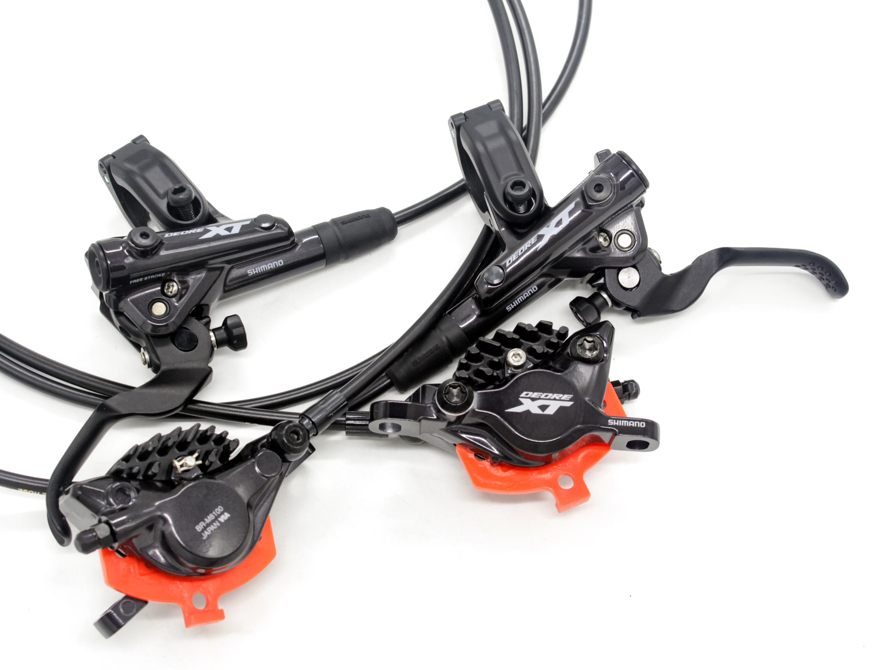 SHIMANO DEORE XT M8100 M8000 дисковые тормозные рычаги w/суппорт Hidraulic Дисковый Тормоз MTB ICE-TECH левый и правый