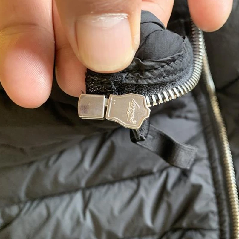 CPtopstoney 20FW heated Winter lightweight  down jacket casual trendy jacket black puffer jacket mens teddy coat