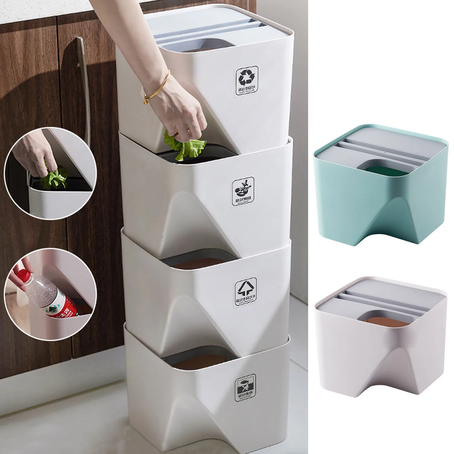 1 шт. контейнер для мусора ванной комнаты|Мусорные баки| |