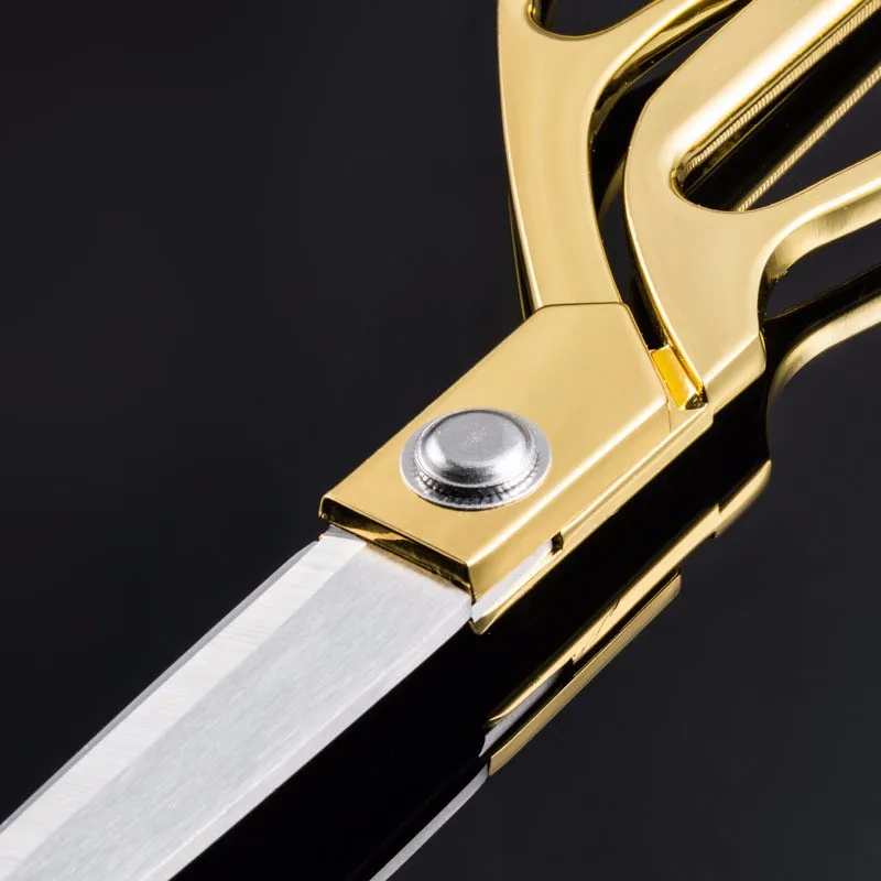 Золотые ножницы Pulaqi швейные для ткани изготовления одежды искусственная кожа |