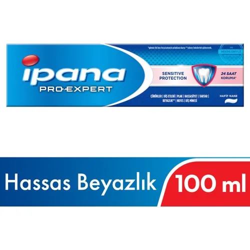 Зубная паста Ipana Pro Expert 100 мл Чувствительная отбеливающая мята|Зубная паста| |