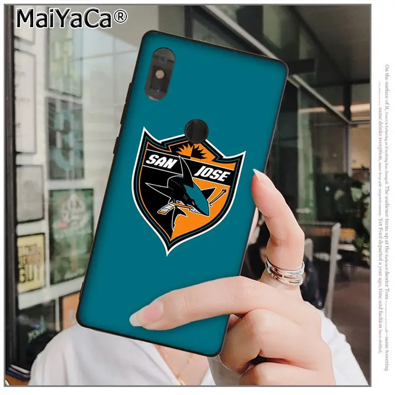 A3 Чехол для телефона MaiYaCa San Jose Sharks высокого качества для xiaomi mi 6 8 se note2 3 mi x2 redmi 5 5plus note 4 5 5 - Цвет: A3