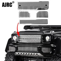 stainless steel mesh grille intake grille cover for 110 trx 6 88096 4 g63 trx 4 g500 rc crawler car accessories