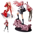 Японские Аниме Дарлинг в франксе Zero Two Code 002 девушка сексуальные девушки ПВХ экшн-фигурки модели игрушки для взрослых коллекционные подарки