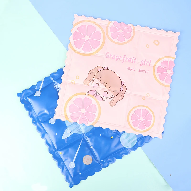 Новинка 2021 летняя гелевая Подушка для льда водонепроницаемая Складная дышащая