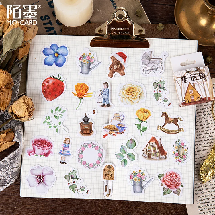 45 шт. стикеры в виде сказочного мира | Канцтовары для офиса и дома