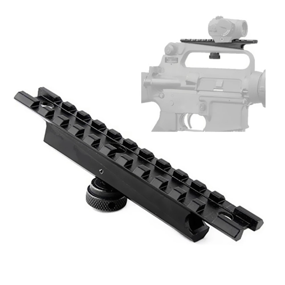 FIRECLUB Tactical. 223 M4/M16 Carry адаптер рукоятки рейку 6 слотов оптический Weaverer Picatinny Scope Base 20 мм AR плоский верх - Цвет: 15a-2dai