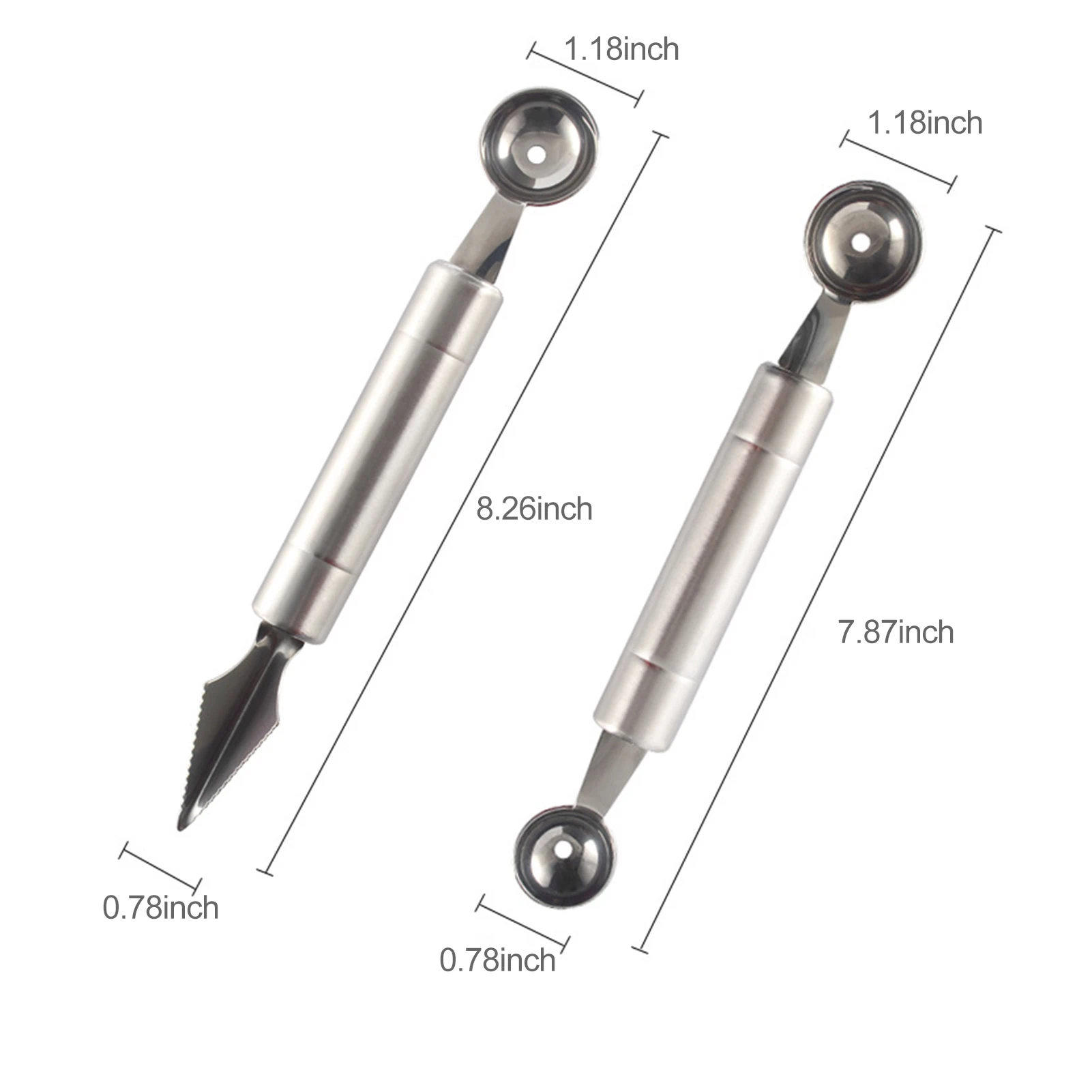 Груша Apple ядра семян жидкость для снятия Кухня фрукты украшения тортов ложка дыни