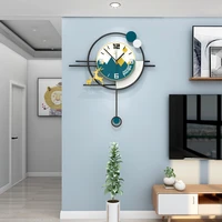 creative clocks nordic luxury decorative wall clock home living room modern minimalist wall clock personality art clock wall