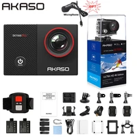 akaso 4k action camera ek7000 pro touch screen sports camera eis adjustable view angle 40m waterproof camera remote control