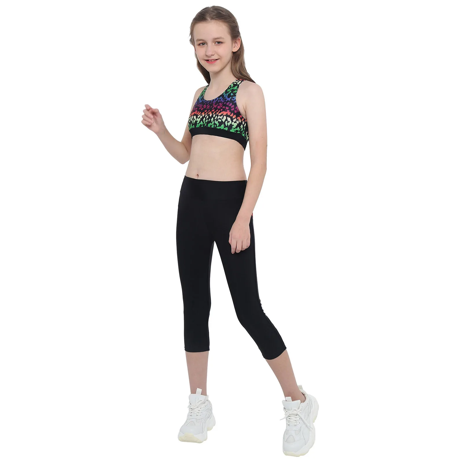 2 предмета детское платье для девочек с принтом спортивный костюм без рукавов