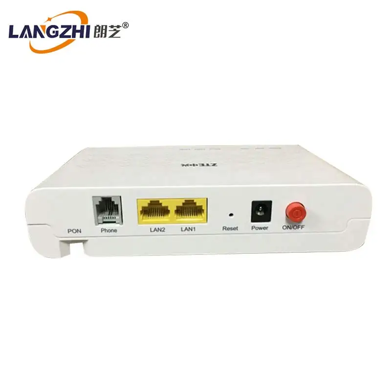 Orinigal Zte F612 2 Ethernet порт+ 1 телефон Порт en Gpon терминал Ftth Ont toepasting OP Ftth модус энгелс версия H.248/SI
