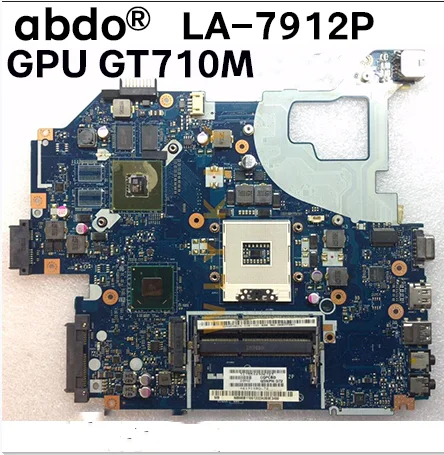 Материнская плата Q5WV1 LA-7912P материнская для ноутбука Acer aspire V3-571G E1-571G V3-531G HM77 GPU GT710M