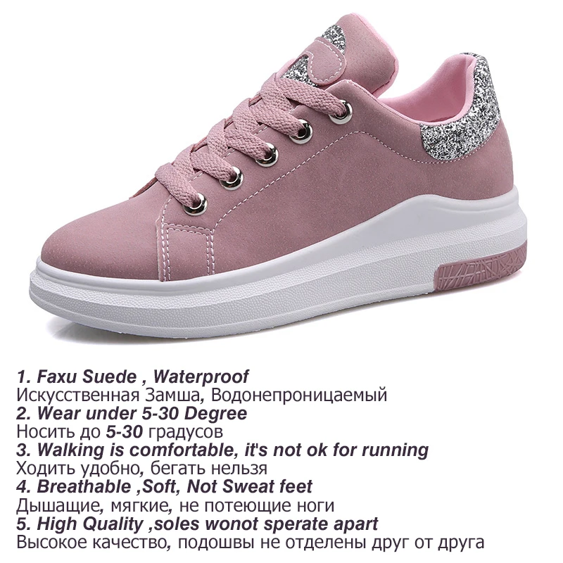 Женские кроссовки на плоской подошве Fujin черные или белые из искусственной кожи