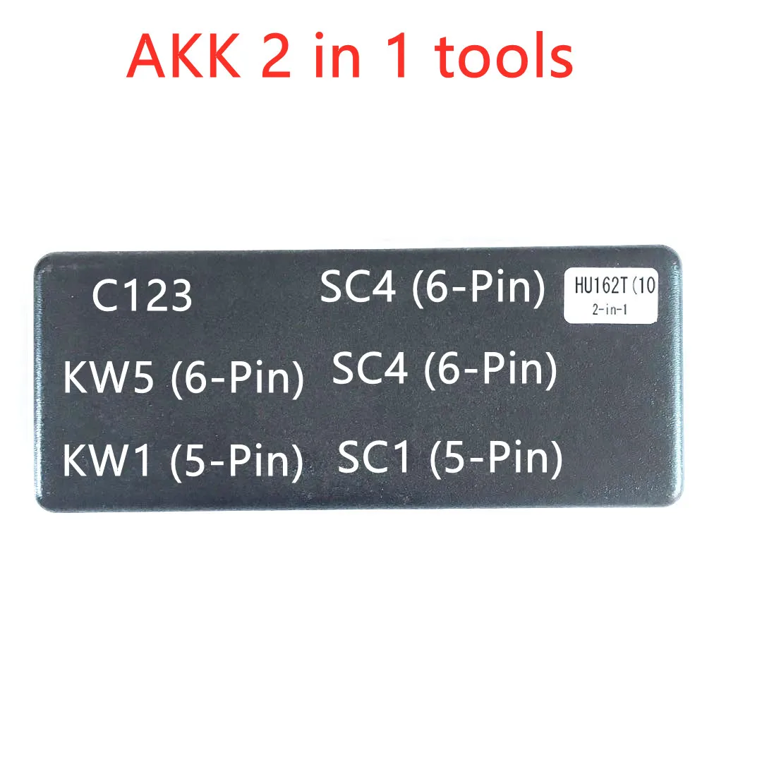 

Инструмент 2 в 1 для замка дверей, AKK, lishi SC1, KW1, KW5, SC1, C123, SC4