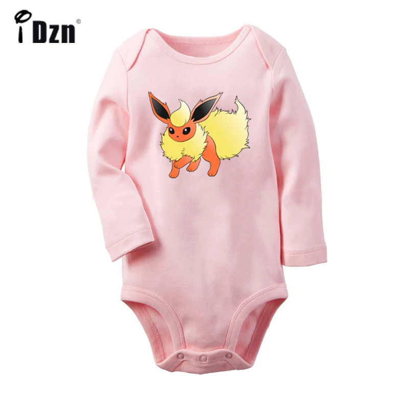 Боди с покемоном Иви джолтеон Vaporeon Espeon Flareon для новорожденных комбинезон