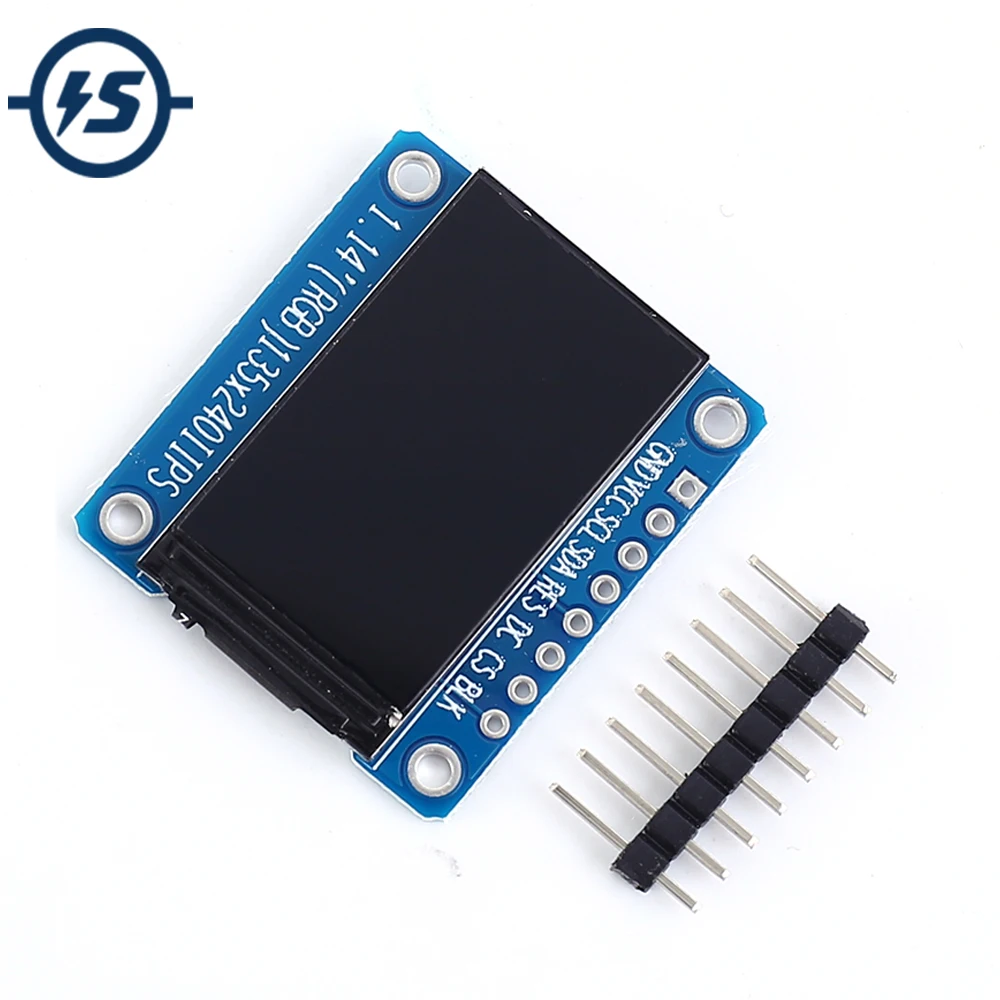Модуль ЖК дисплея TFT 1 14 дюйма SPI 240x135 RGB ST7789 драйвер 240*135 3 В|ЖК-модули| |