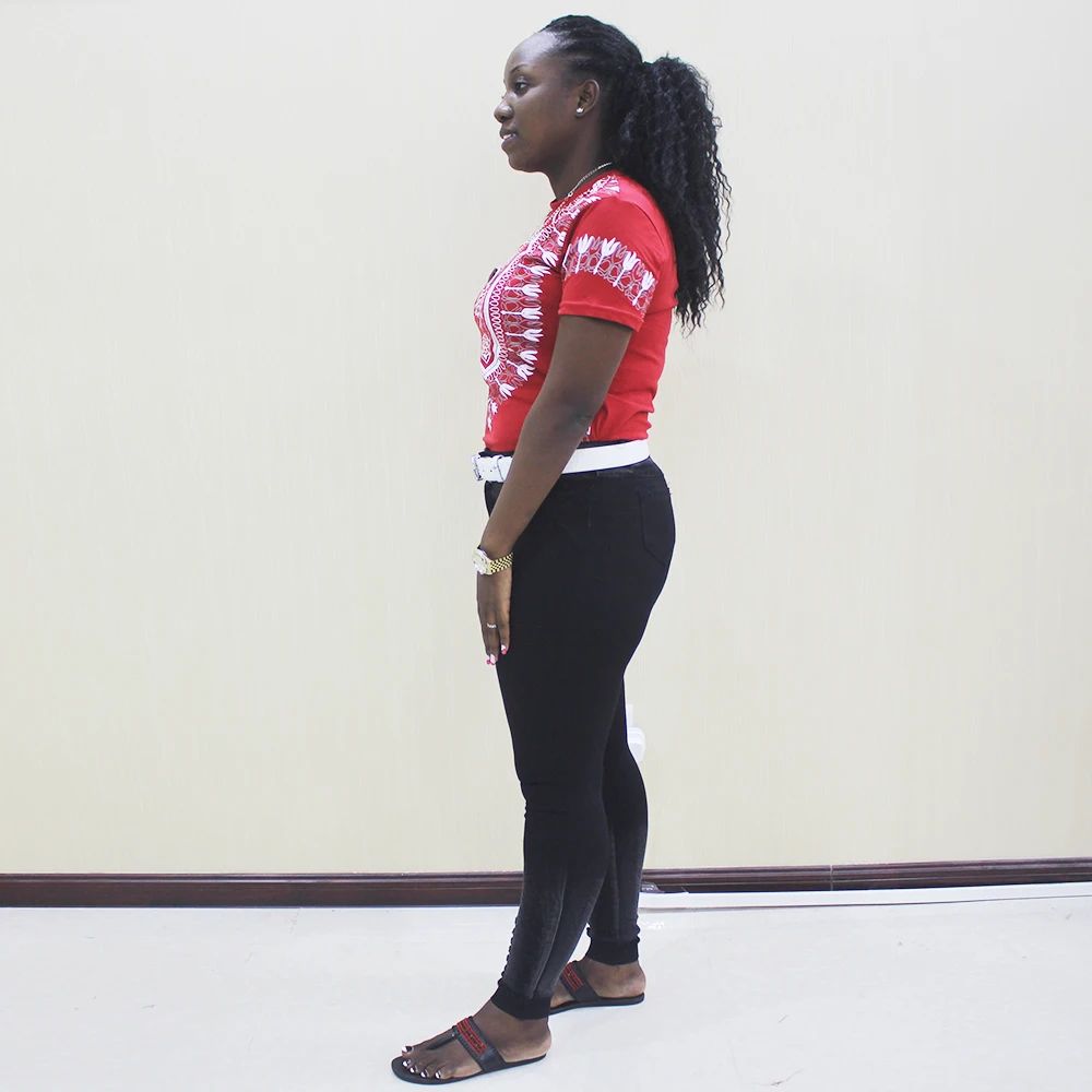 Хлопок африканские печатных Для мужчин и женщин рубашки-Дашики в африканском