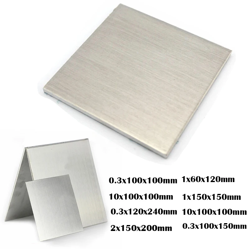 

Effect Of Protection Aluminum Plate Flat Aluminum Sheet Electrical Application DIY Thickness 0.3-2mm 1x300x300mm 0.5x100x100mm