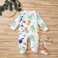 cartoon dinosaur costume baby jumpsuit for babys rompers cute baby boy clothes for newborn overalls