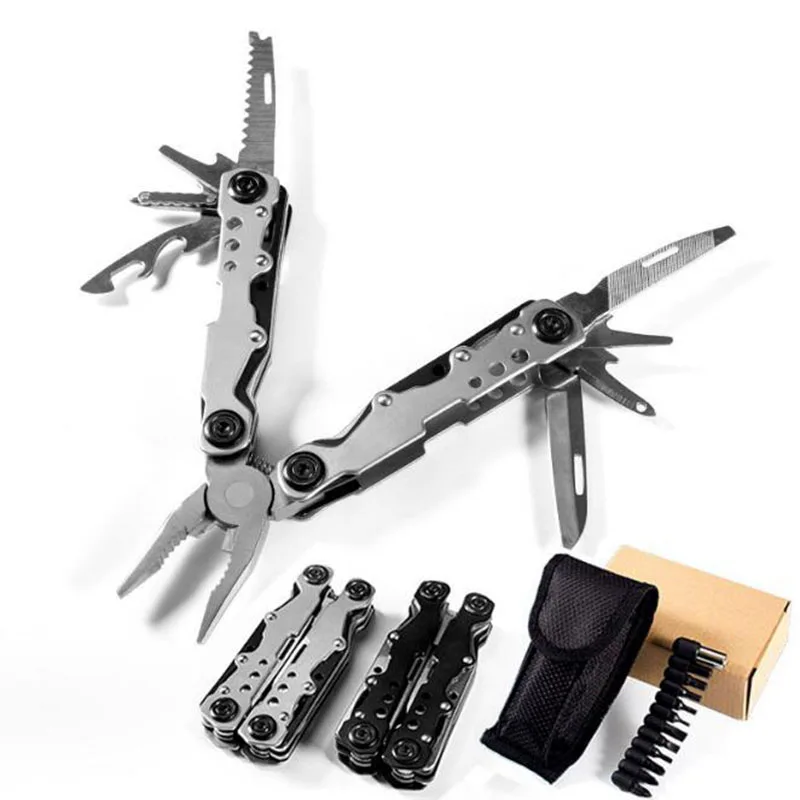 Производитель оптом складные уличные аварийные плоскогубцы из нержавеющей