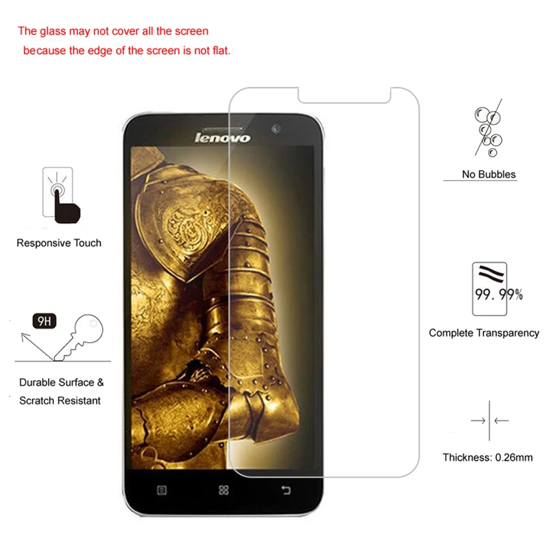 Защитное стекло для K3 K4 K5 Note Play 2018 закаленное Lenovo A1000 A2010 A316I A328 A5 A516 A536 жесткое HD |