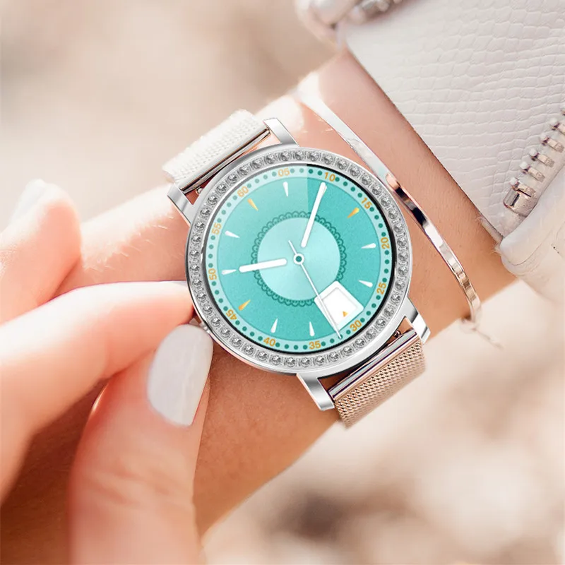 

Smart Watch GW25 Luxury Fashion Women Smartwatch DIY Custom Face Female Heart Rate Fitness Health Wristwatch