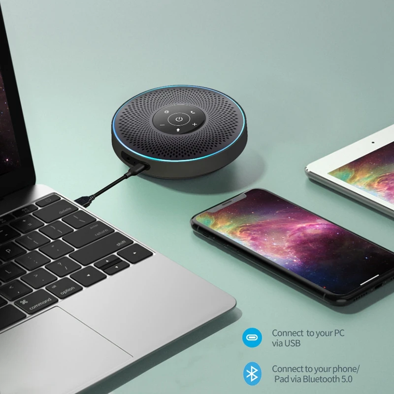 Высокоскоростной Интеллектуальный динамик для конференц связи беспроводное