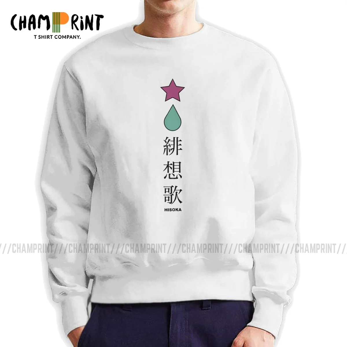 

Толстовка Hisoka Hunter X Hunter Мужская осенняя, аниме Веселая Толстовка HXH, 100% хлопок