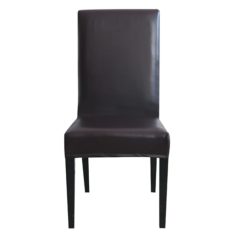 Чехол для стула из искусственной кожи водонепроницаемый чехол чистого материала