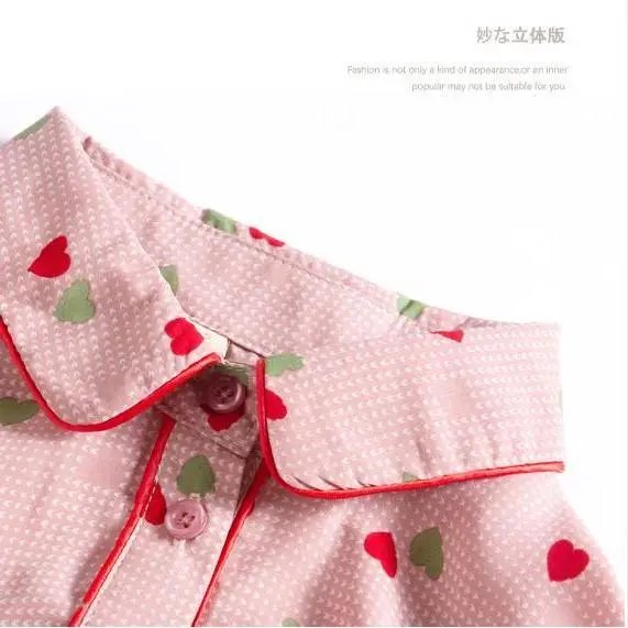 

2021 Blouse Women Sweet Wind All-match Chiffon Puff Sleeve Printing Long Sleeve T-shirt
