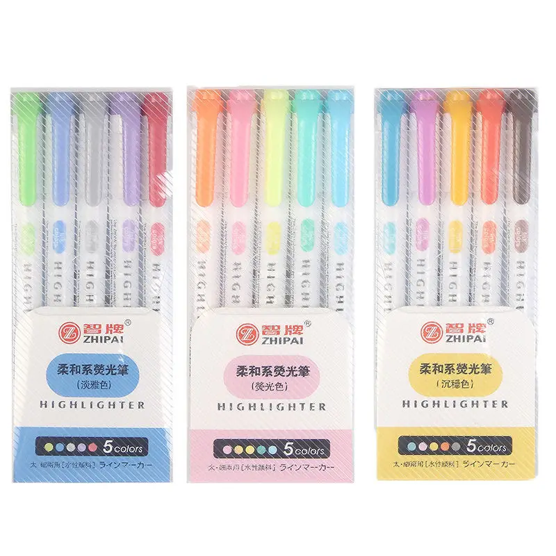 

Флуоресцентная ручка с двумя головками, 10 цветов, творческие маркеры, художественные маркеры, школьные принадлежности