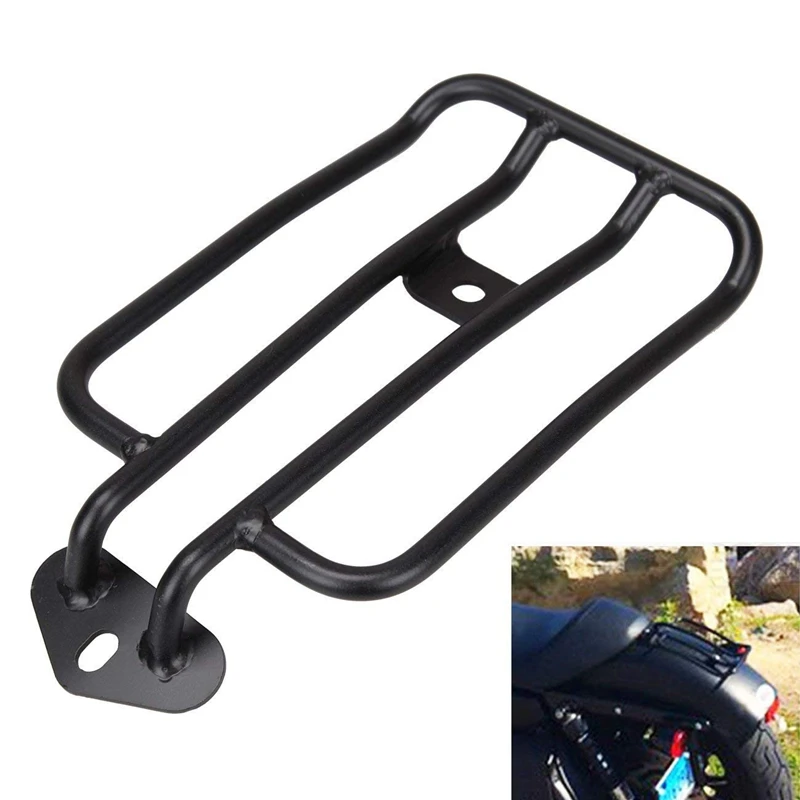 

Motorcycle Luggage Rack Backrest Rear Fender for -Davidson Sportster Xl 883 Xl1200 X48