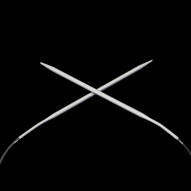 

P15D Aluminum Circular Knitting Needles 40cm/15.75" All Size