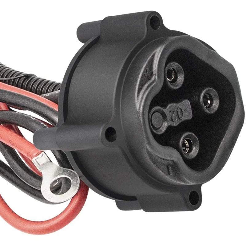

for Yamaha Golf Cart 2008-2010 48-Volt Charger Plug Receptacle JW2-H6181-02 Golf Cart Accessories