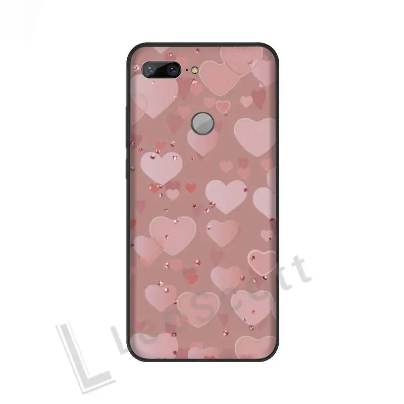 

Gold Rose Love heart Phone Case For Huawei NOVA 2 2i 2s 3i 4 4e 5 plus P10 lite 20 P20 pro honor10