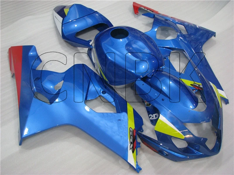GSX R600 04 Abs обтекатель 05 Пластиковые обтекатели GSXR 750 2004 2005 K4 обтекатели|Полные