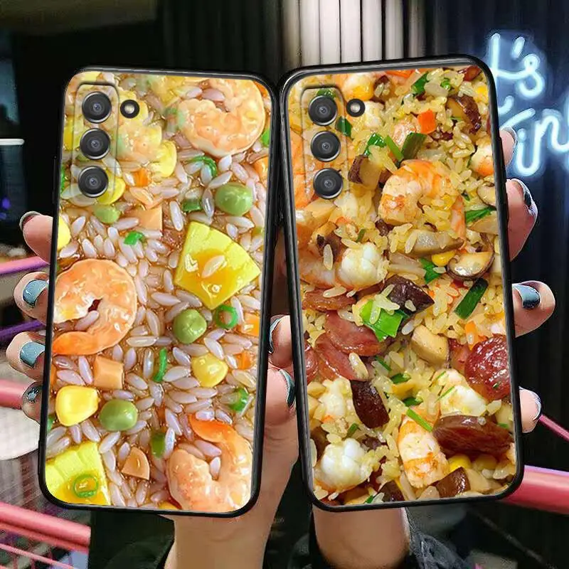 Чехол для телефона с изображением деликатеса яйца Жареного Риса чехол SamSung Galaxy s6