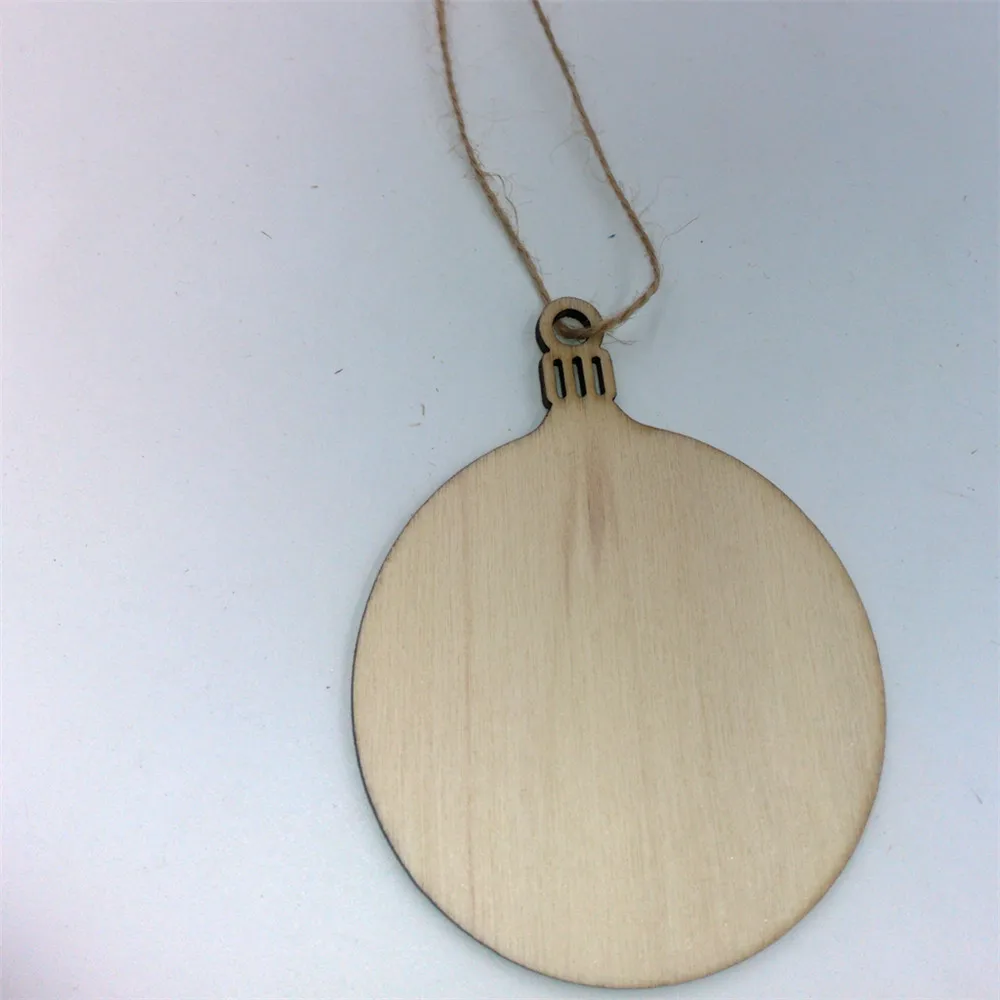 10 шт. деревянная подвесная табличка Рождественский Декор елочные Подвески