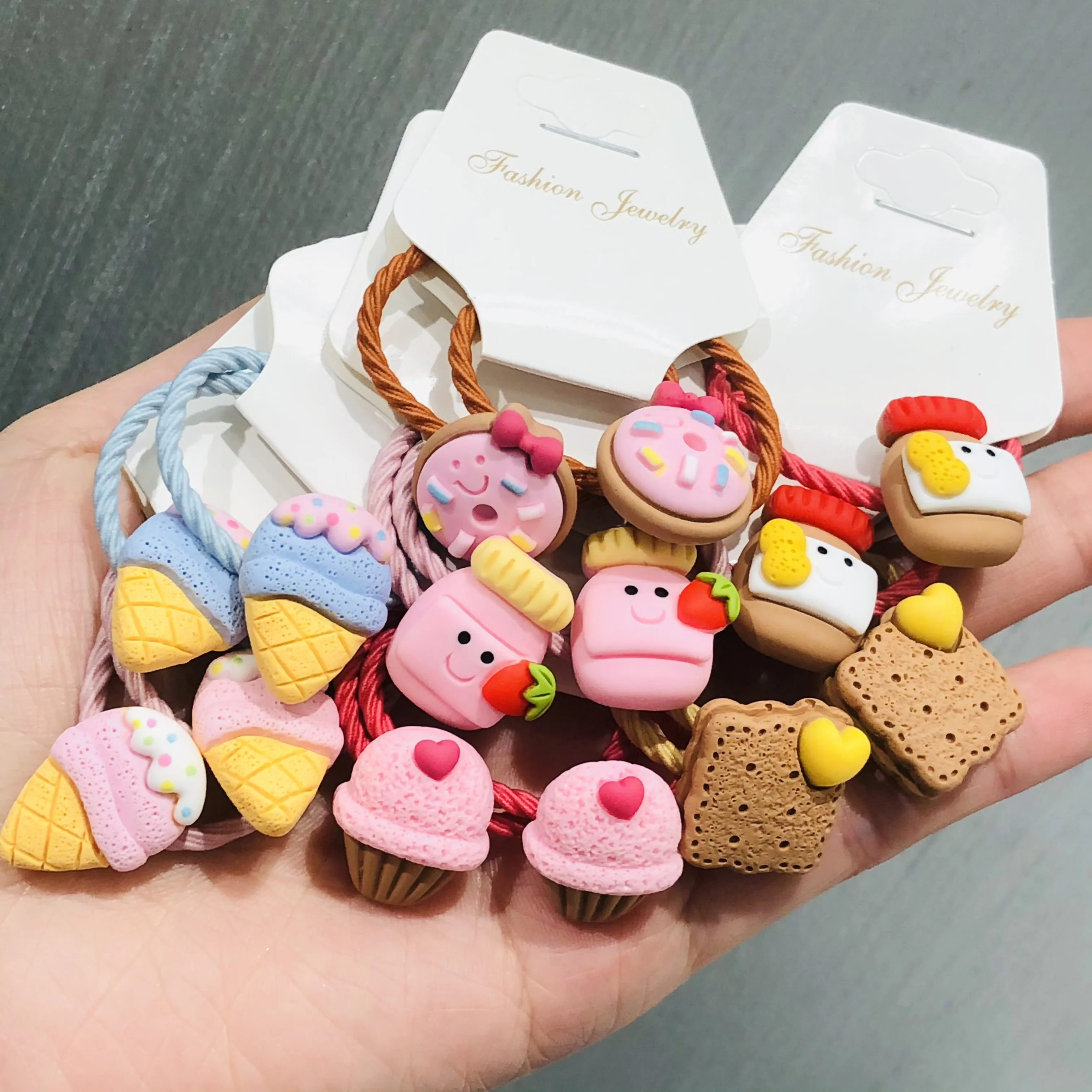 

2 шт./набор, резинки для волос для девочек, 3 см