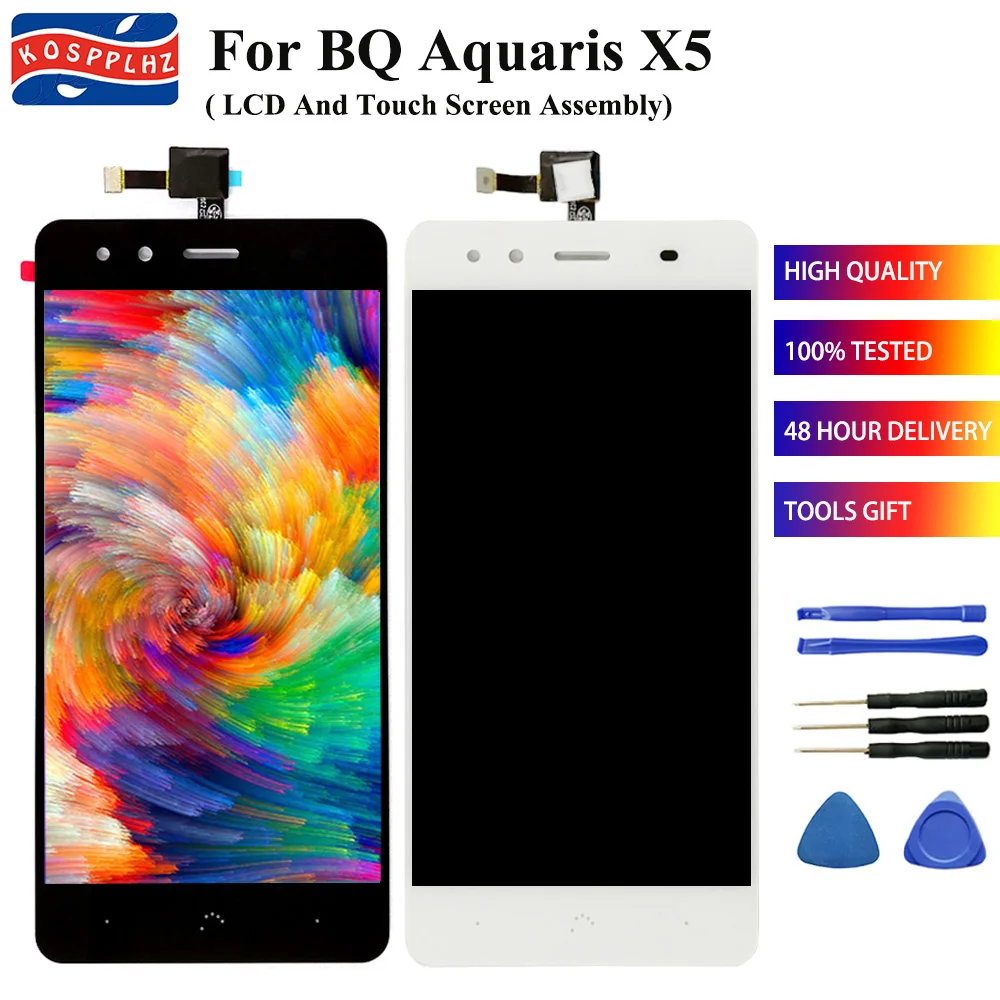 ЖК-дисплей 5 0 дюйма и сенсорный экран в сборе для BQ Aquaris X5 дигитайзер замены