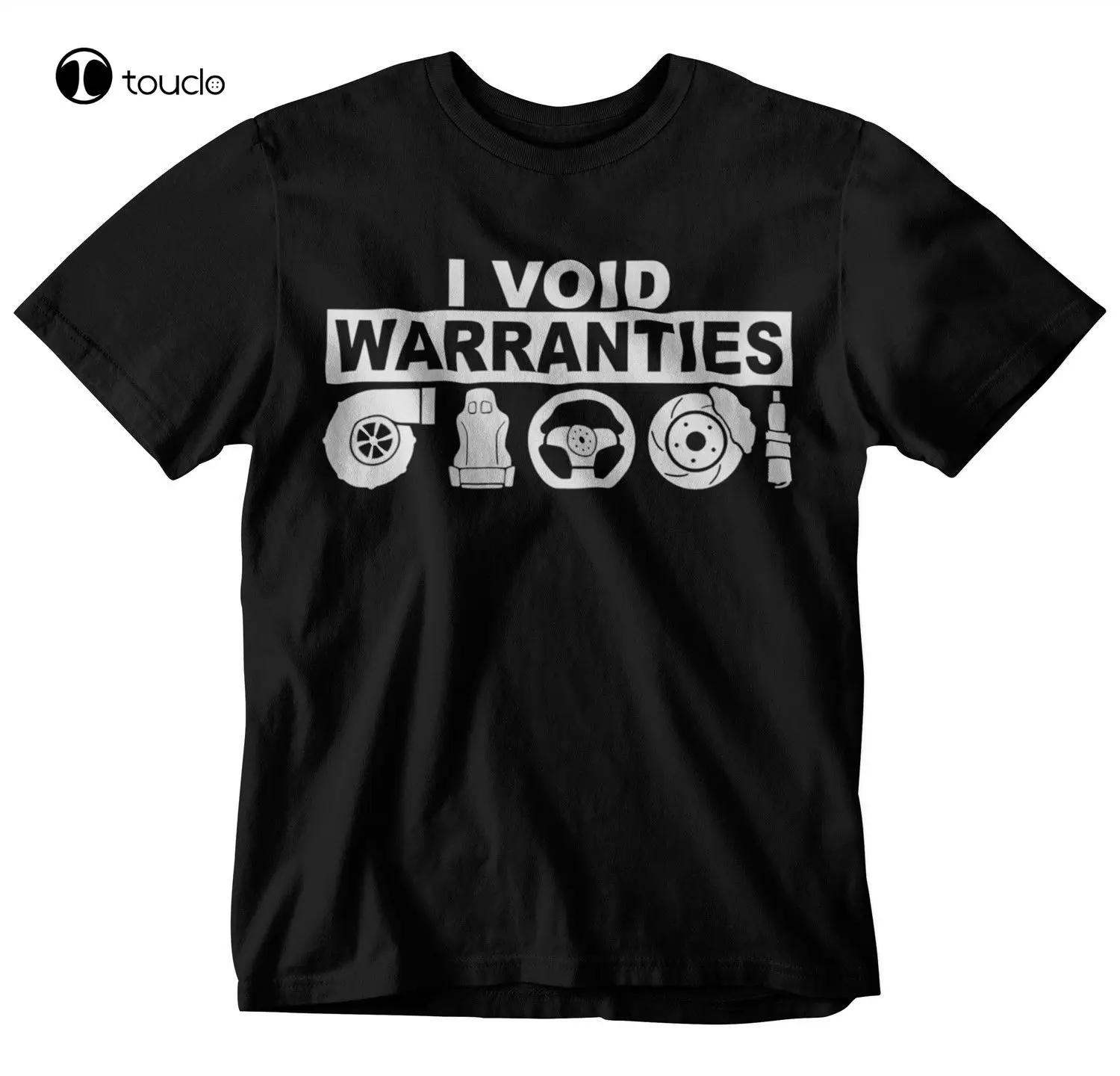

New Summer Tee Shirt I Void Warranties T-Shirt Black S-3Xl Jdm Tuner Boost Turbo Evo Japanese Car Cool T-Shirt Unisex